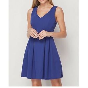 Blue dress wore once size 2